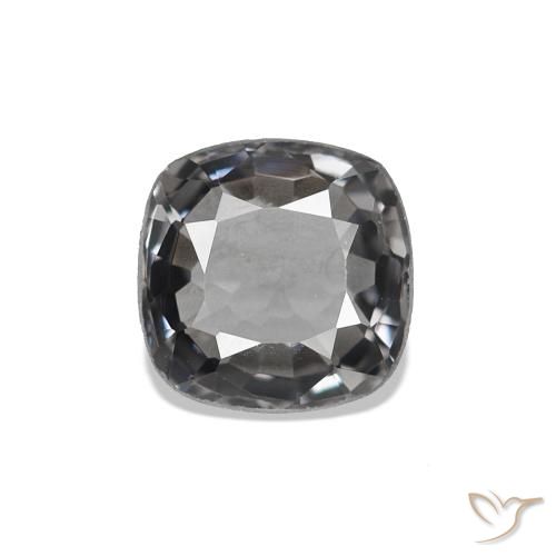0.73ct Gris medio Espinela, Forma Cojín, VVS