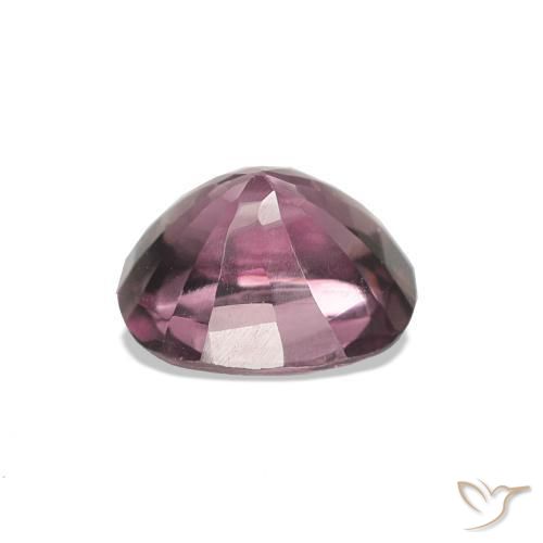 Espinela Púrpura medio natural de 0.94 ct, Corte Cojín, VVS
