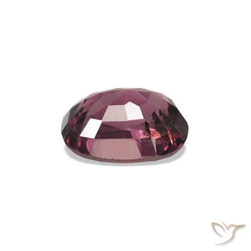 Espinela Rojo frambuesa natural de 0.64 ct, Forma Cojín, VVS