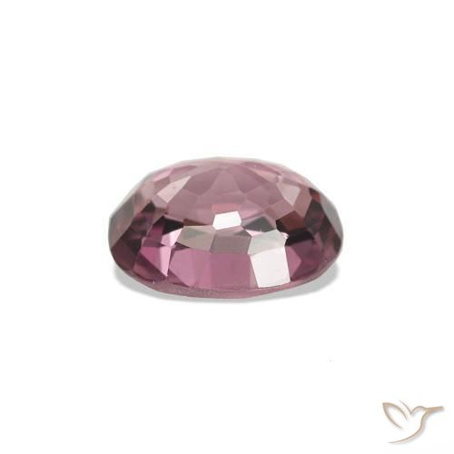 Espinela Púrpura medio natural de 0.66 ct, Corte Cojín, VVS
