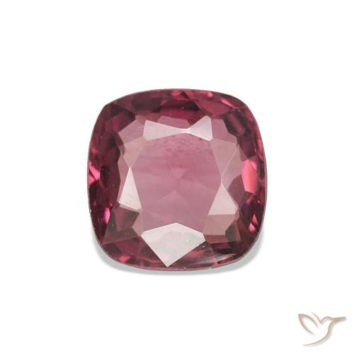0.68ct Rojo oscuro Espinela, Forma Cojín, VVS-VS