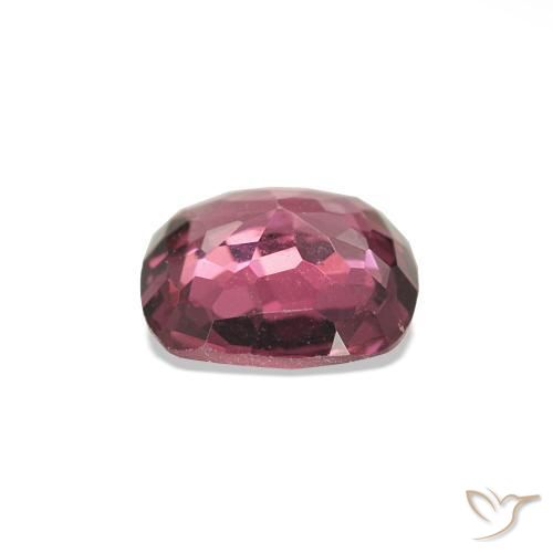 Espinela Rojo oscuro natural de 0.68 ct, Forma Cojín, VVS-VS