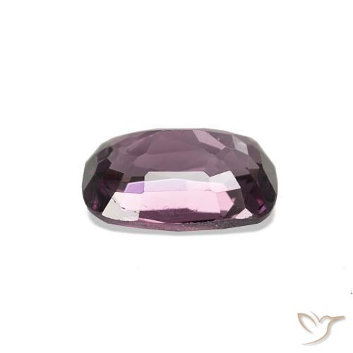 Espinela Púrpura oscuro natural de 0.83 ct, Forma Cojín, VS