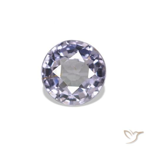 0.56ct Azul púrpura claro Espinela, Redondo, VS