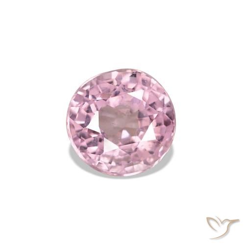 0.59ct Rosado claro Espinela, Redondo, VVS-VS