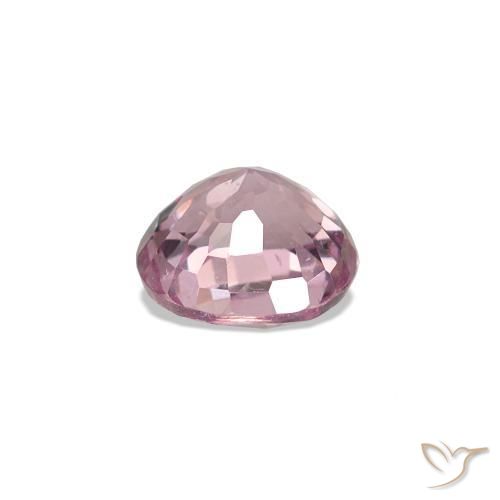 Espinela Rosado claro natural de 0.59 ct, Corte Redondo, VVS-VS