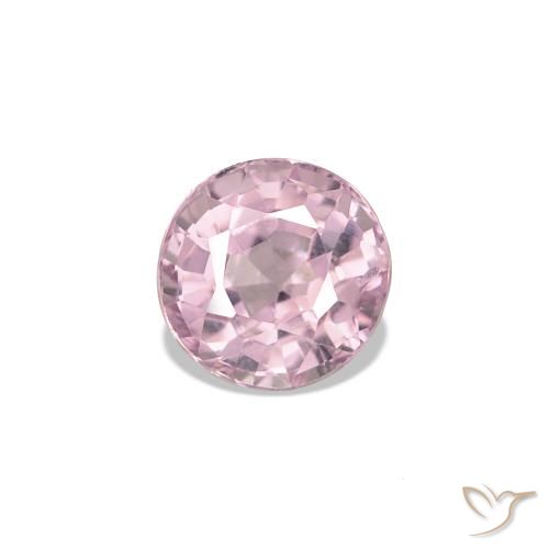 0.69ct Rosado blubblegum muy claro Espinela, Redondo, VVS-VS
