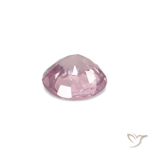 Espinela Rosado muy claro natural de 0.46 ct, Corte Redondo, VS