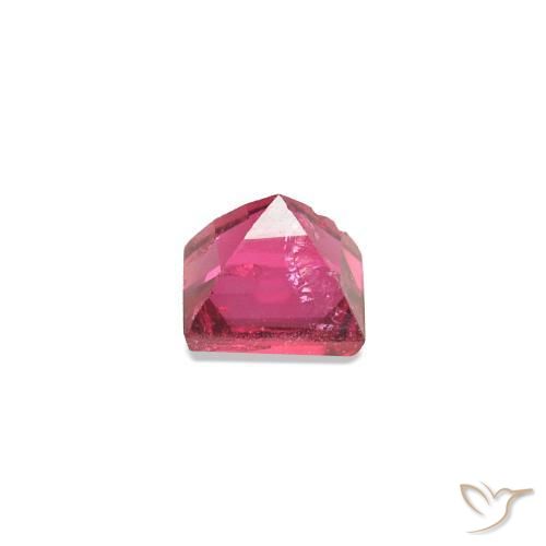 Espinela Rosado rojizo natural de 0.29 ct, Corte Baguette, VS