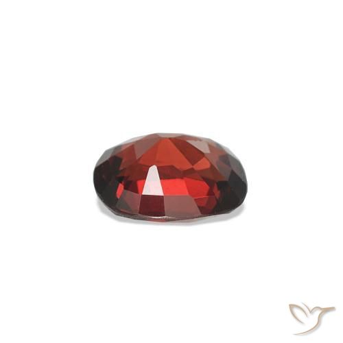 Espinela Rojo oscuro natural de 0.58 ct, Corte Cojín, VVS-VS
