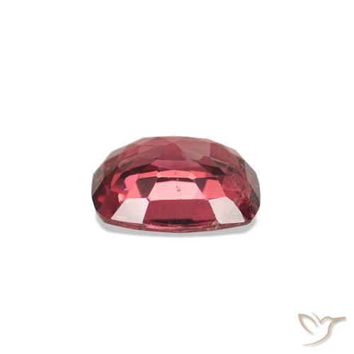 Espinela Rojo vino intenso natural de 0.61 ct, Forma Cojín, VS