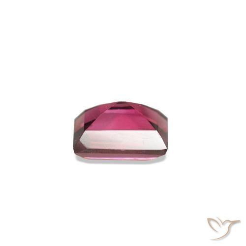 Espinela Rojo púrpura natural de 0.26 ct, Corte Baguette, VS