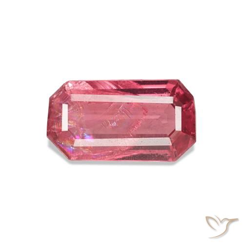 0.83ct Rosado intenso Espinela, corte esmeralda, VS-SI