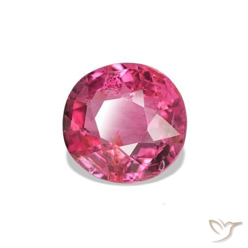 Espinela Magenta intenso natural de 0.95 ct, Corte Óvalo, VS-SI