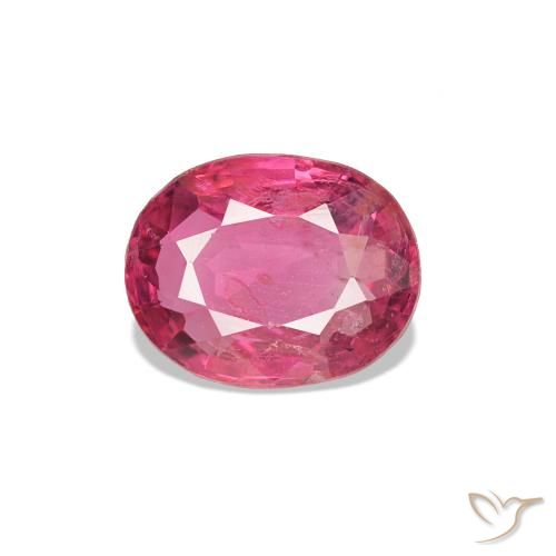 0.97ct Rosa magenta Espinela, Ovalada, VS-SI
