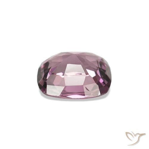 Espinela Medium Dark-Purple natural de 0.90 ct, Corte Cojín, VS