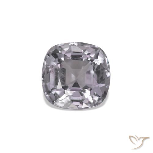 0.80ct Medium Dark-Grey Espinela, Forma Cojín, VS