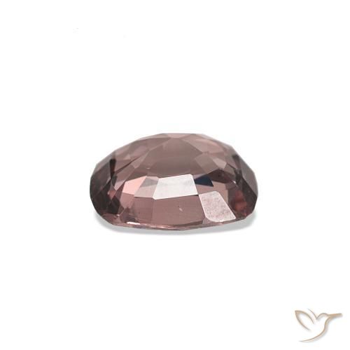 Espinela Rojo oscuro natural de 1.07 ct, Corte Cojín, VS