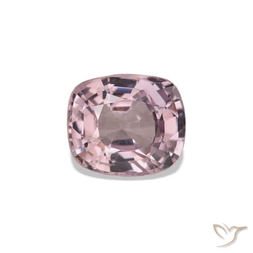 1.16ct Rosa grisÃ¡ceo Espinela Piedras Preciosas, Forma Cojín, VS