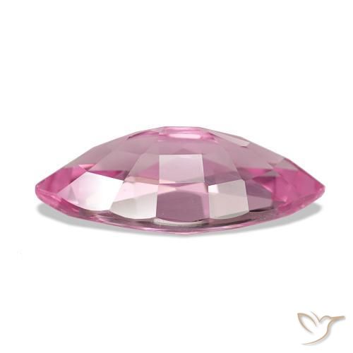 Espinela Rosado medio natural de 3.08 ct, Marquesa, VVS