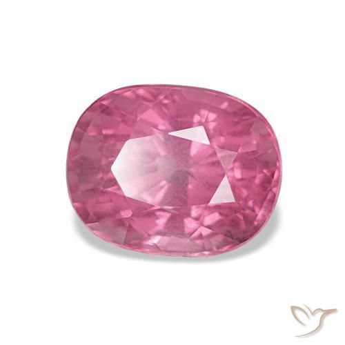 Espinela Rosa magenta natural de 3.04 ct, Corte Óvalo, VS-SI