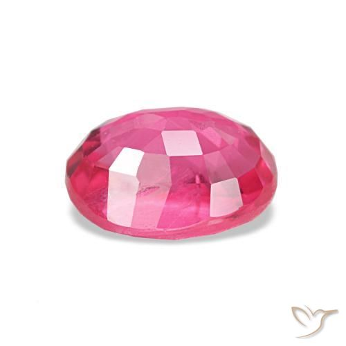 Espinela Magenta intenso natural de 1.02 ct, Corte Óvalo, VS