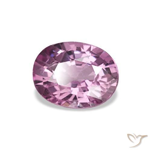Espinela Medium Light-Purple natural de 1.03 ct, Corte Óvalo, VVS-VS