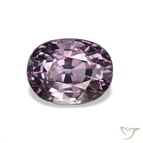Espinela púrpura de 1,00 ct, ovalado, VS