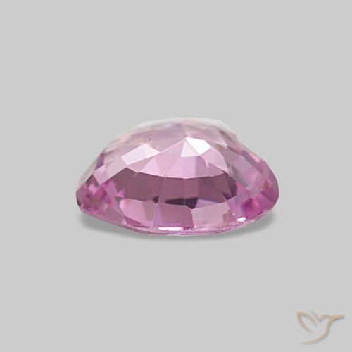 Espinela rosa natural de 0,78 ct, forma de corazón, VS