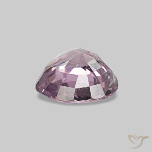 Espinela rosa natural de 0,70 ct, forma de corazón, VS