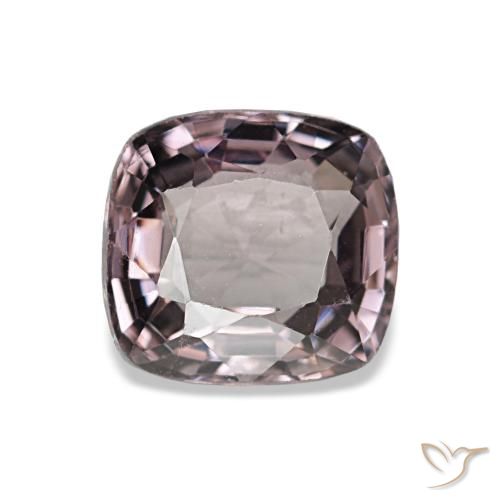 Espinela púrpura de 1,04 ct, cojín, VVS-VS