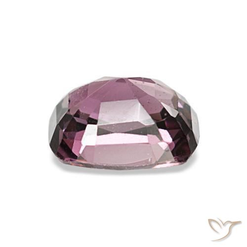 Espinela púrpura natural de 1,28 ct, corte cojín, VVS-VS