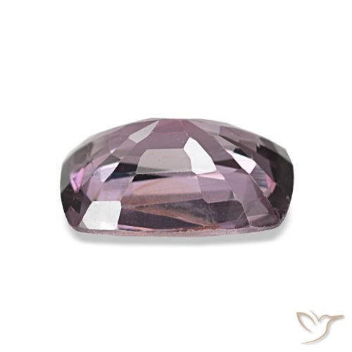 Espinela púrpura natural de 1,34 ct, corte cojín, VVS-VS