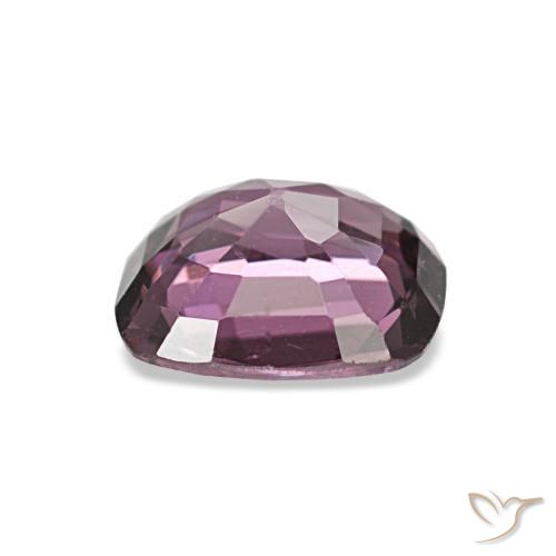 Espinela púrpura natural de 1,06 ct, corte cojín, VVS-VS
