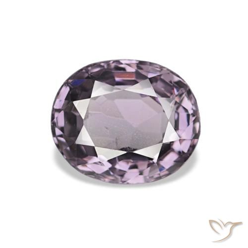 Espinela púrpura natural de 0,74 ct, corte óvalo, VS