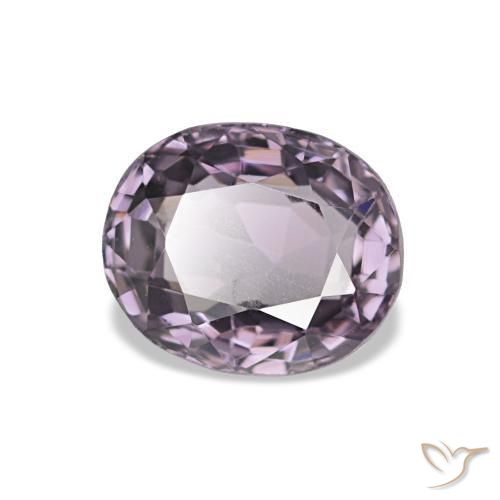 Espinela púrpura natural de 0,74 ct, corte óvalo, VS