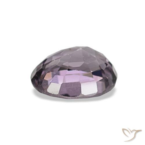Espinela púrpura natural de 0,74 ct, corte óvalo, VS