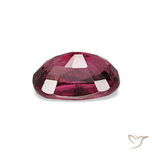 Espinela rojo natural de 0,62 ct, corte cojín, VS-SI