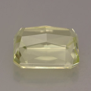espodumeno Amarillo claro natural de 6.20 ct, corte esmeralda, VS