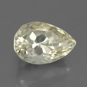 espodumeno Amarillo natural de 5.02 ct, En forma de pera, SI
