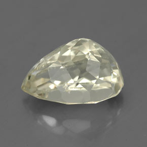 espodumeno Amarillo natural de 5.02 ct, En forma de pera, SI