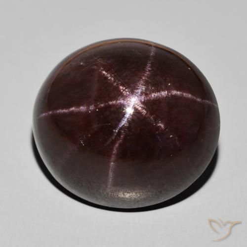 51.55ct Natural Rojo caoba Granate estrella, Ovalada, Opaco