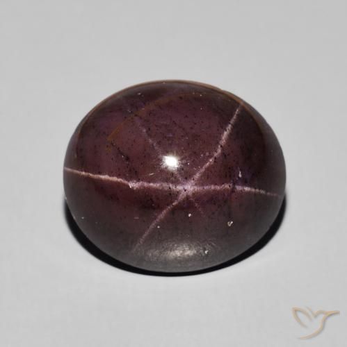 13.26ct Natural Rojo caoba Granate estrella, Ovalada, Opaco