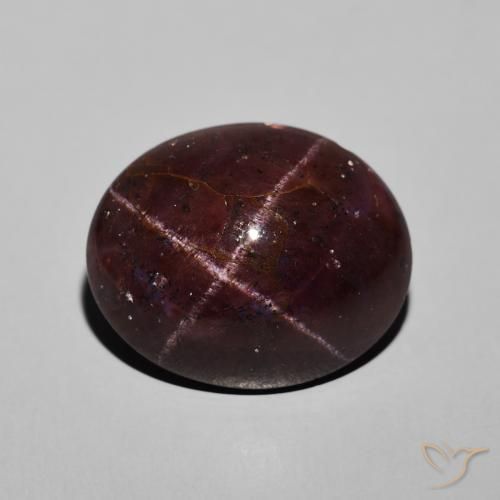 20.07ct Natural Rojo oscuro Granate estrella, Ovalada, Opaco