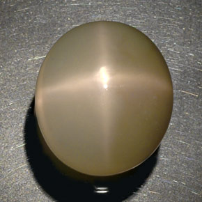 Piedra de luna estrella crema natural de 34,77 ct, transparente, transparente / translúcido