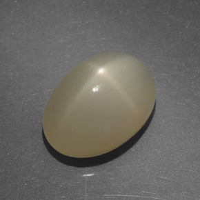 Piedra de luna estrella marrón natural de 7,22 ct, corte óvalo, translúcido