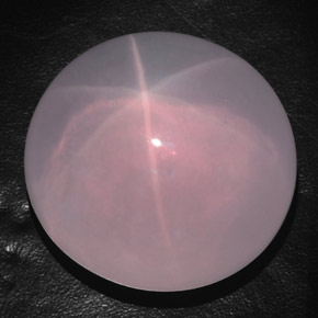 Cuarzo rosa estrella rosa natural de 521,50 ct, transparente, transparente / translúcido