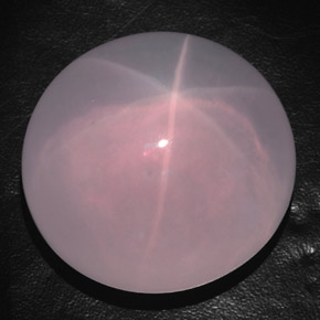 Cuarzo rosa estrella rosa natural de 521,50 ct, transparente, transparente / translúcido