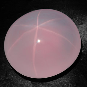 Cuarzo rosa estrella rosa natural de 1313,00 ct, transparente, transparente / translúcido