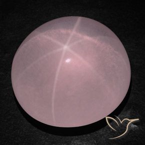 236.30ct Natural Rosado medio Cuarzo Rosa Estrella, Ovalada, Transparente / Translúcido, Photo A